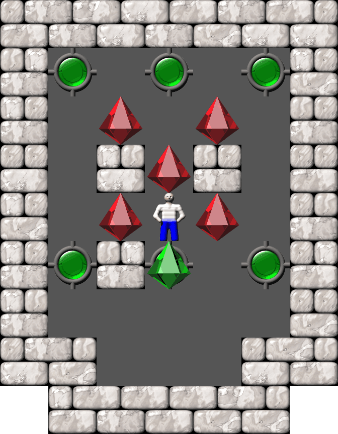 Sokoban Cosmac 2 level 97